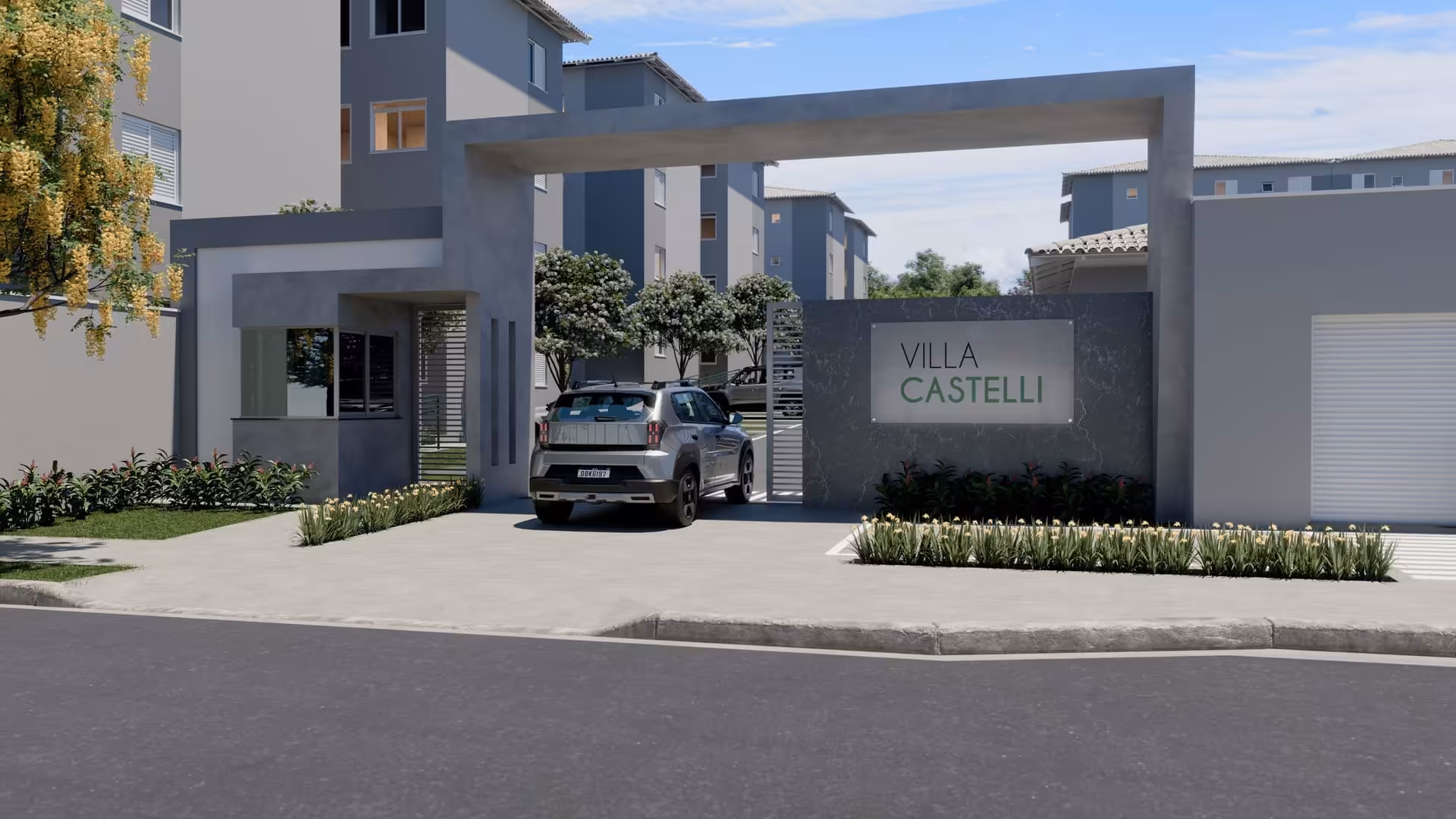 Entrada Villa Castelli